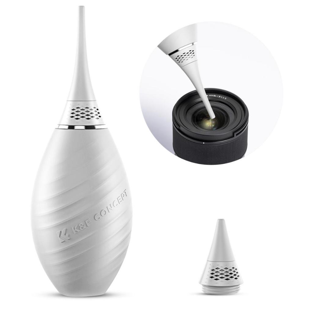 K&F Concept ทําความสะอาดโบลเวอร์ระดับไฮเอนด์พร้อมพวยยาวพร้อมซิลิโคนอ่อนนุ่ม...