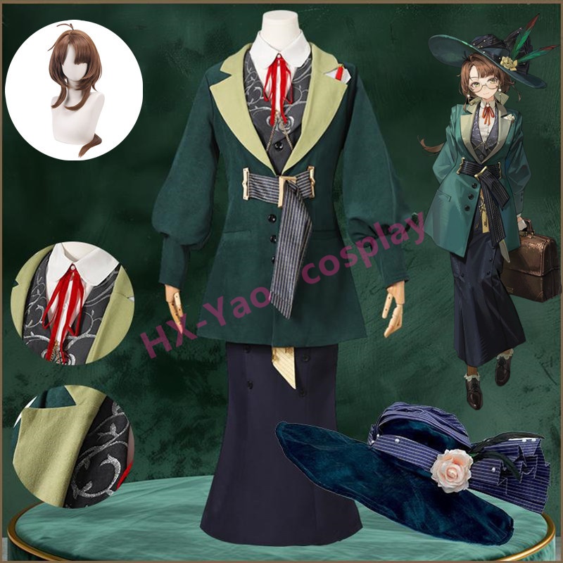 【HX-YAO】Reverse:1999 Kakania cosplay Anime costume Doctor Klara Wingler คอสเพลย์เครื่องแต่งกาย