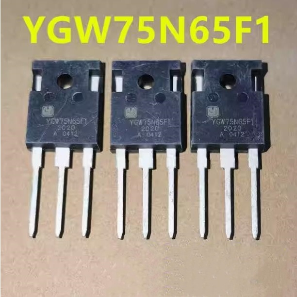 2 ชิ้นเดิม YGW75N65F1 TO-247 75N65F1 TO247 75A/650V IGBT ทรานซิสเตอร์เดิม