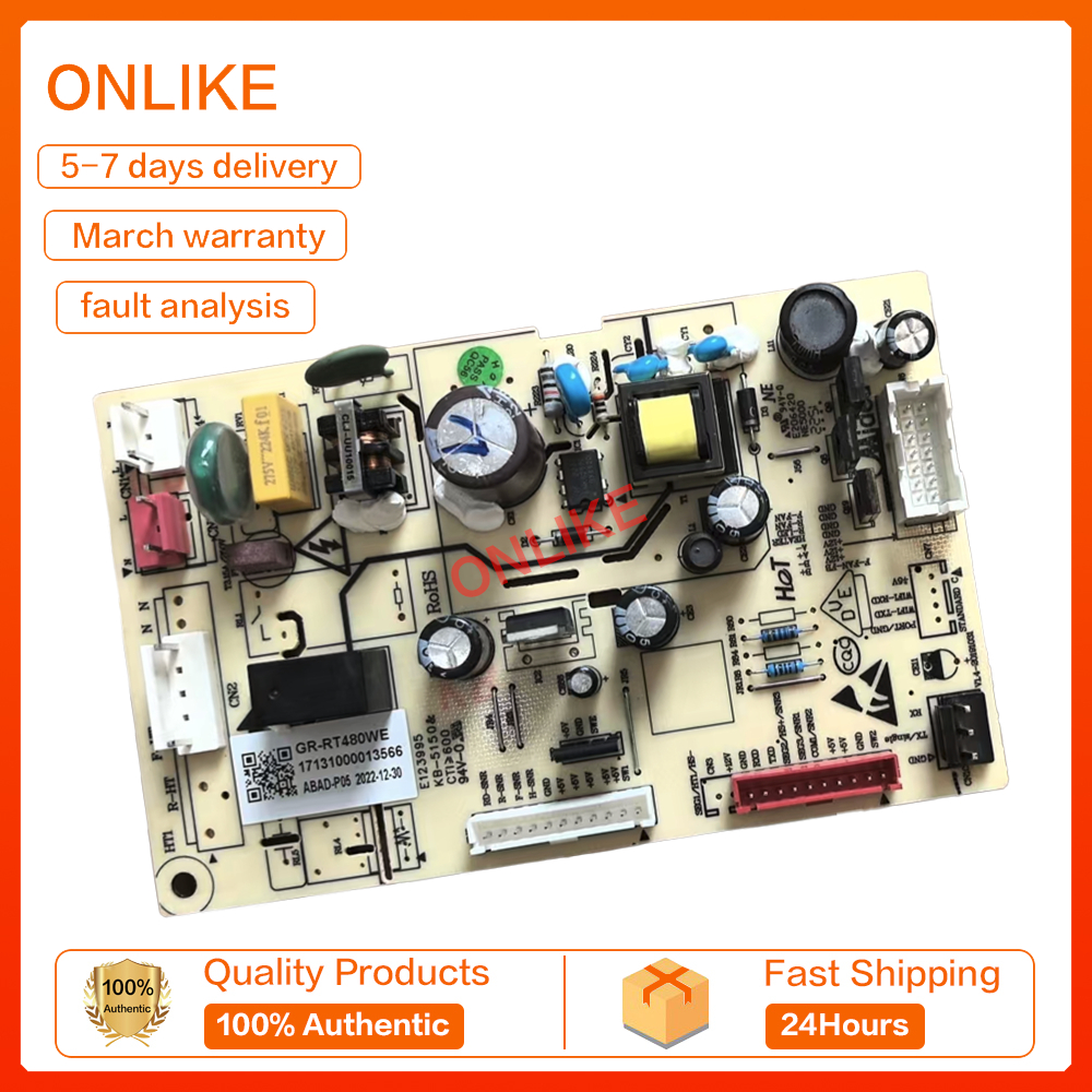 ใหม่ Midea MDRT489MTB-MY บอร์ดจ่ายไฟตู้เย็น 17131000013566 CE-BCD360WE GR-RT480WE
