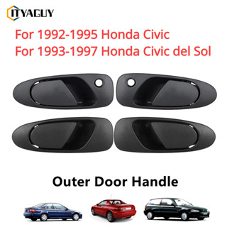 มือจับประตูรถยนต์ สําหรับ Honda civic 4door 1992-1995