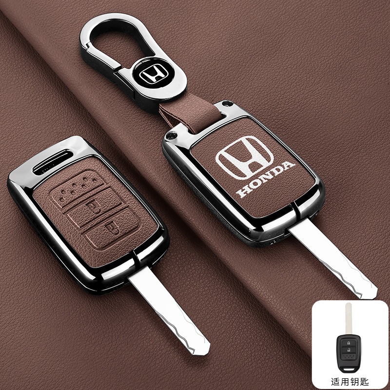 เคสกุญแจรีโมทรถยนต์ 3 ปุ่ม สําหรับ Honda Jazz City Brio Civic Crv Accord 2 ปุ่ม