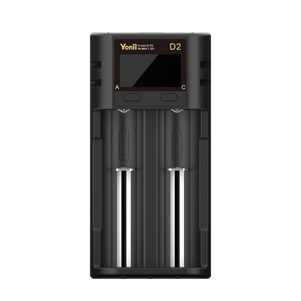 Yonii D2: เครื่องชาร์จอัจฉริยะ LCD รองรับแบตเตอรี่ Ni-MH 1.2V 2A/3A และ Li-ion 3.7V（18650/26650） - รูปที่ 7