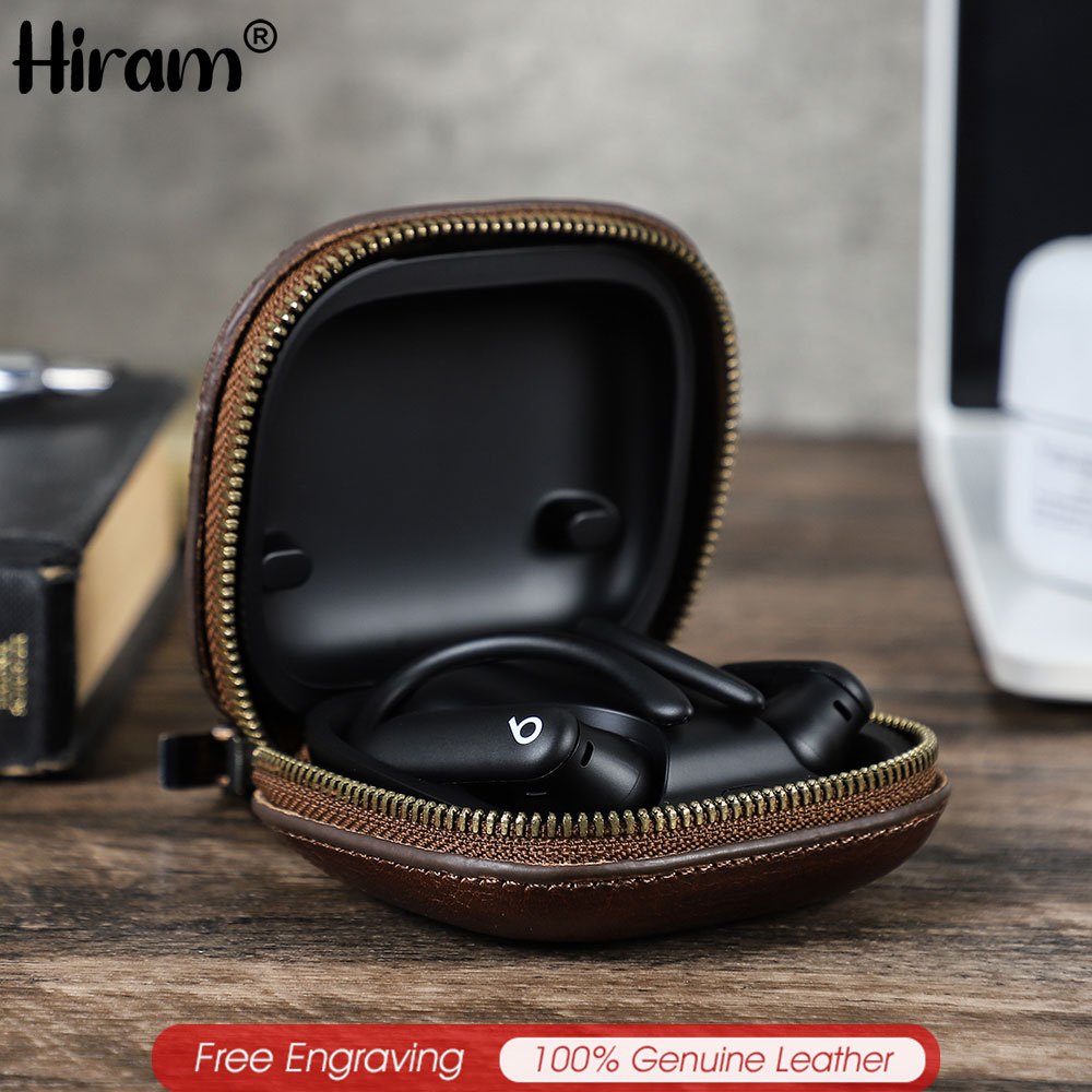 Hirm ของแท้หนังหูฟังสําหรับ Powerbeats Pro 2 หูฟังไร้สายบลูทูธสําหรับ Beats Powerbeats Pro 2