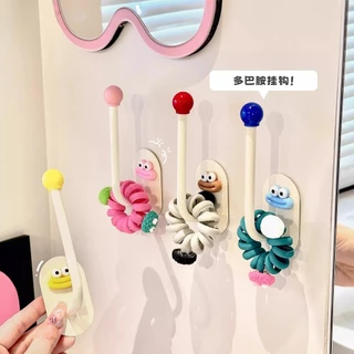 ห้องน้ําผมแหวนชั้นเก็บติดผนังแถบคาดศีรษะกิ๊บอาบน้ําบอลเก็บก้านเจาะฟรีผนังตะขอ