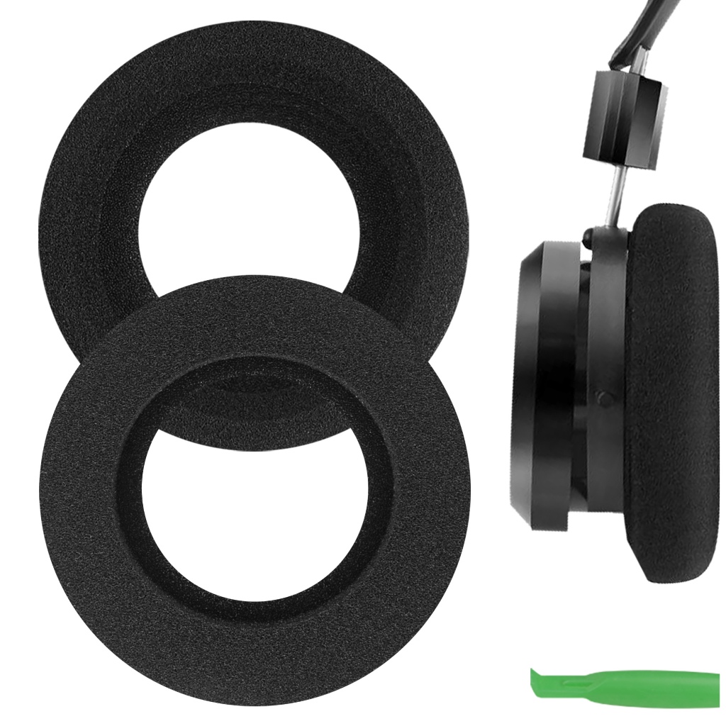 Geekria แผ่นรองหูฟังทดแทนโฟมเข้ากันได้กับหูฟัง GRADO SR125, SR225, SR325, SR60, SR80, SR80e, M1, M2,