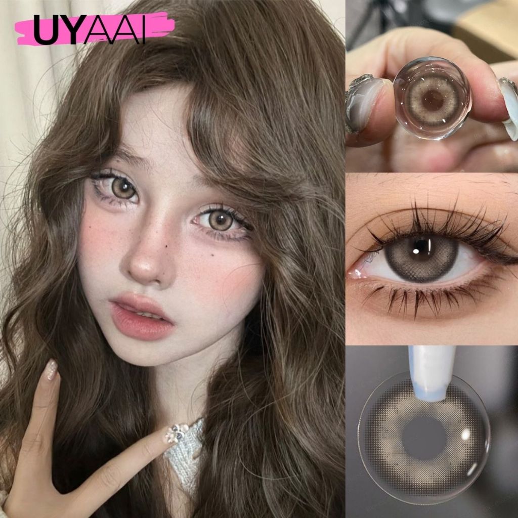 ⚡จัดส่งจากกรุงเทพ⚡[องศา -0.00~-6.00]UYAAI x FRESHLADY คอนแทคเลนส์ Mermaid Series คอนแทคเลนส์สีน้ําตา