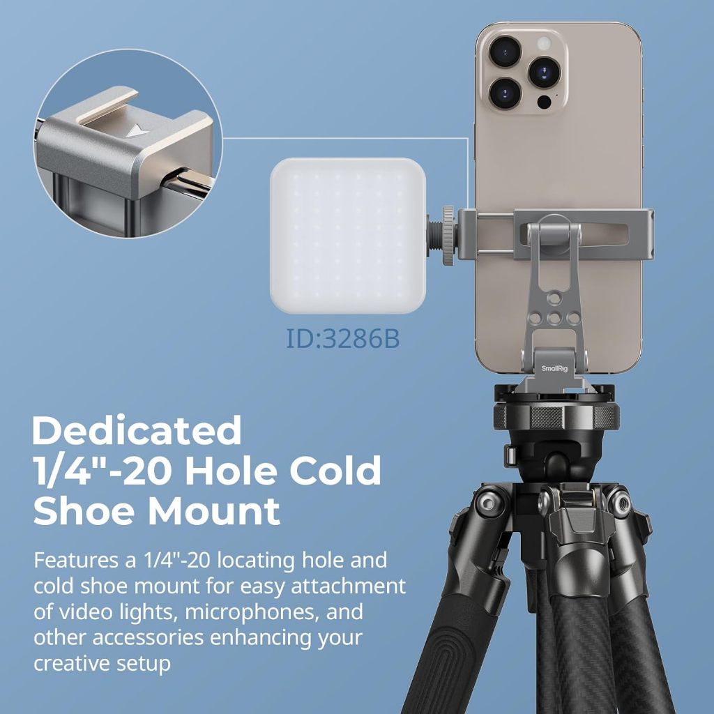 Smallrig Phone Support (64-100mm / 2.5-3.9in) สําหรับ Arca-Standard #5338