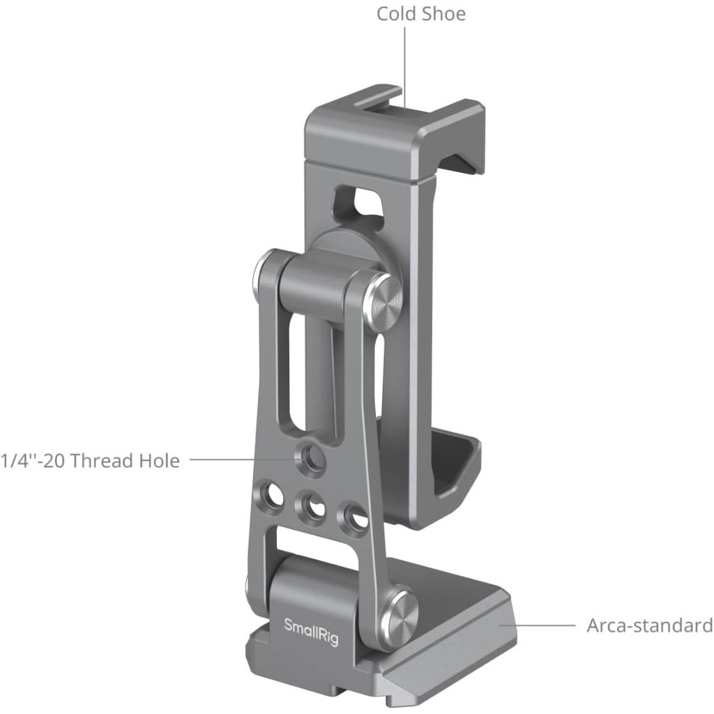 Smallrig Phone Support (64-100mm / 2.5-3.9in) สําหรับ Arca-Standard #5338