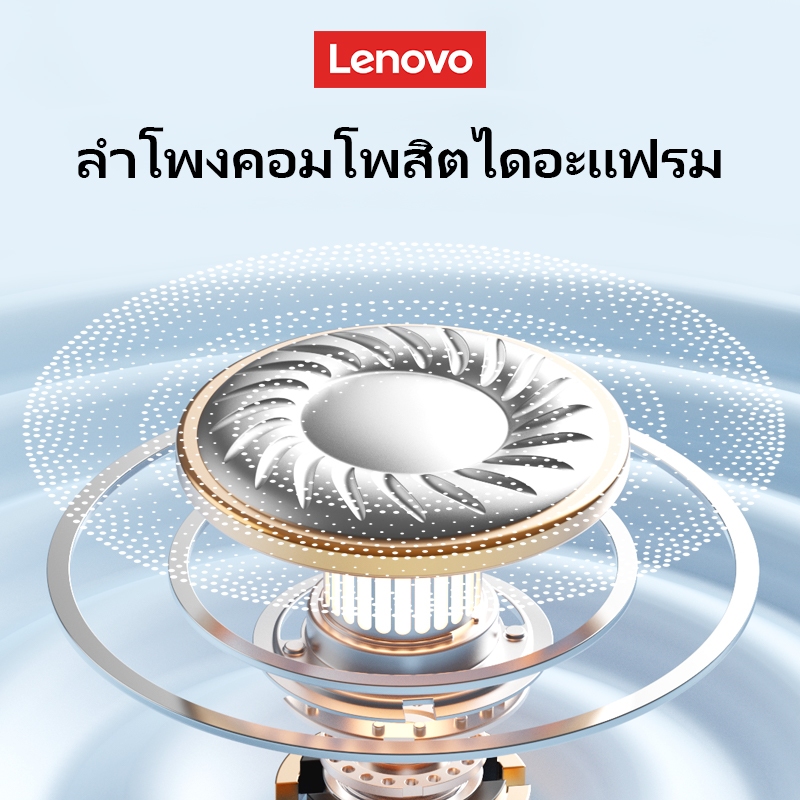 Lenovo LP23 หูฟังบลูทูธหูฟังไร้สายเพลงสําหรับเล่นเกม Dual Mode พร้อมไมโครโฟน BT5.4