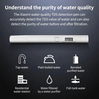 Xiaomi TDS Tester เครื่องวัดคุณภาพน้ําปากกาเครื่องมือวัดน้ํา