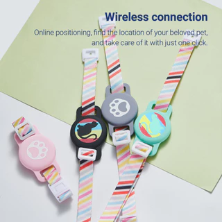 MiLi MiTag ชุดปลอกคอสัตว์เลี้ยง Android Google Find My/120m Range/แบตเตอรี่ 360 วัน)