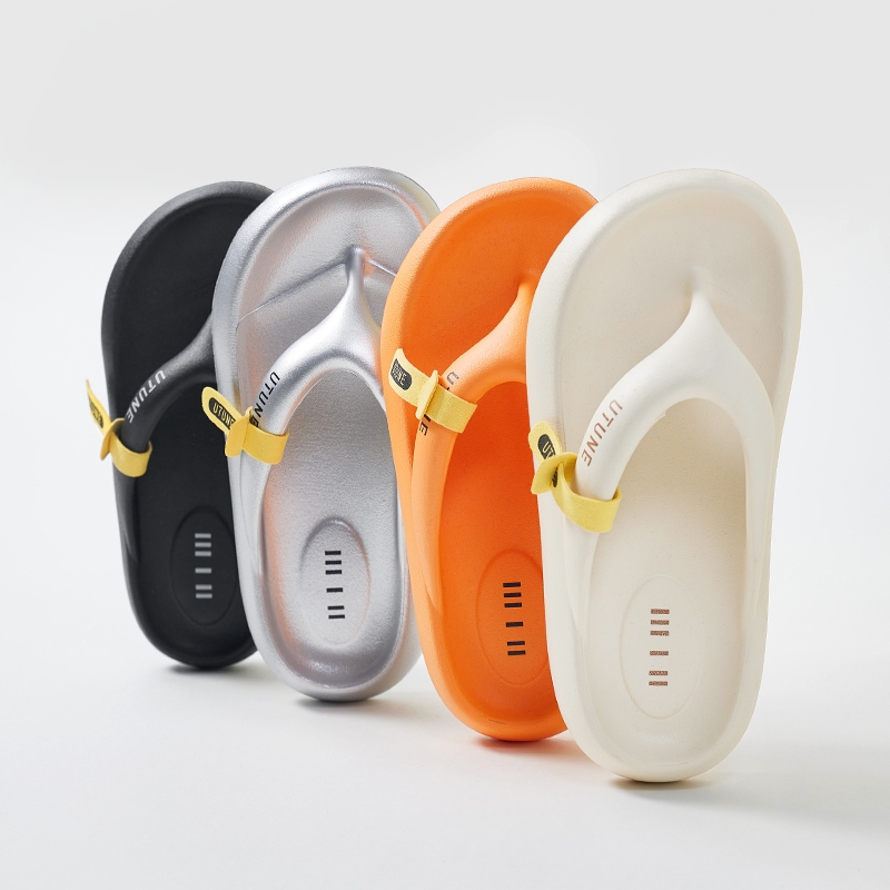 UTUNE รองเท้าแตะ Flip Flop สำหรับผู้หญิงปี 2024 พร้อมพื้นยางกันลื่นแบบนุ่มสำหรับการเดินชายหาด