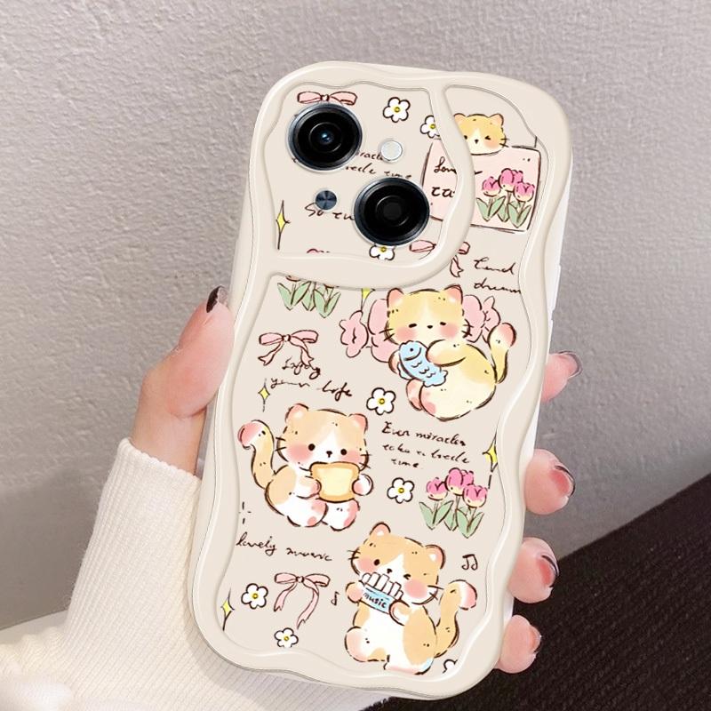 ปลอกสําหรับ Tecno Spark Go 1S 1 Spark Go 2025 Pop 9 4G KL5n KL6 น่ารัก Little Cat Anti Fall ซิลิโคนใสนุ่มเคสโทรศัพท์