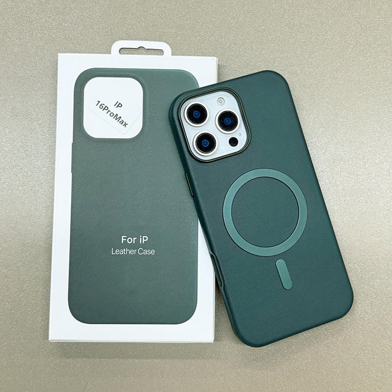 สีทึบอย่างเป็นทางการหนังแท้แหวนแม่เหล็กที่แข็งแกร่งกรณี ไอโฟน สําหรับ ไอโฟน 11 มือโปร สูงสุด 12 13 1