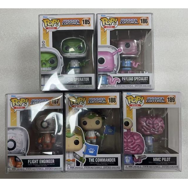 FUNKO ฟังโก้ป๊อป! Mission Control Asia Series Office, 角สีพัดลมชื่อเสียง,185:Operator,186:Payload Spe