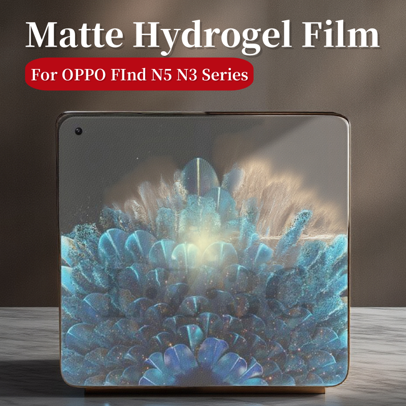 1~2 ชิ้น, ฟิล์มไฮโดรเจลแบบด้าน สำหรับ OPPO Find N6/ N5 / N3 Fold ฟิล์ม TPU แบบนิ่ม ครอบคลุมเต็มหน้าจอ - ไม่ใช่กระจกนิรภัย