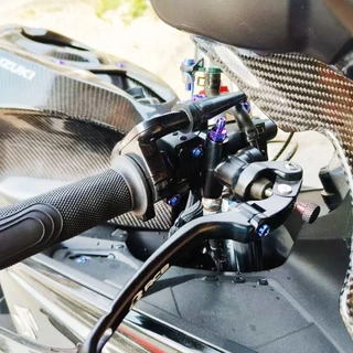 Titanium Gr5 Bolt M6 M8 M10 รถจักรยานยนต์ Brembo เบรค Caliper น้ํามัน Drain faller bolt