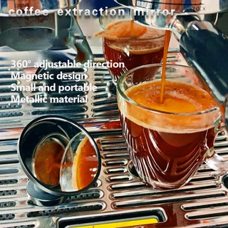 COCIOUS Magnetic Suck Coffee Extraction Mirror Bottomless Portafilter Reflector กระจกสังเกต