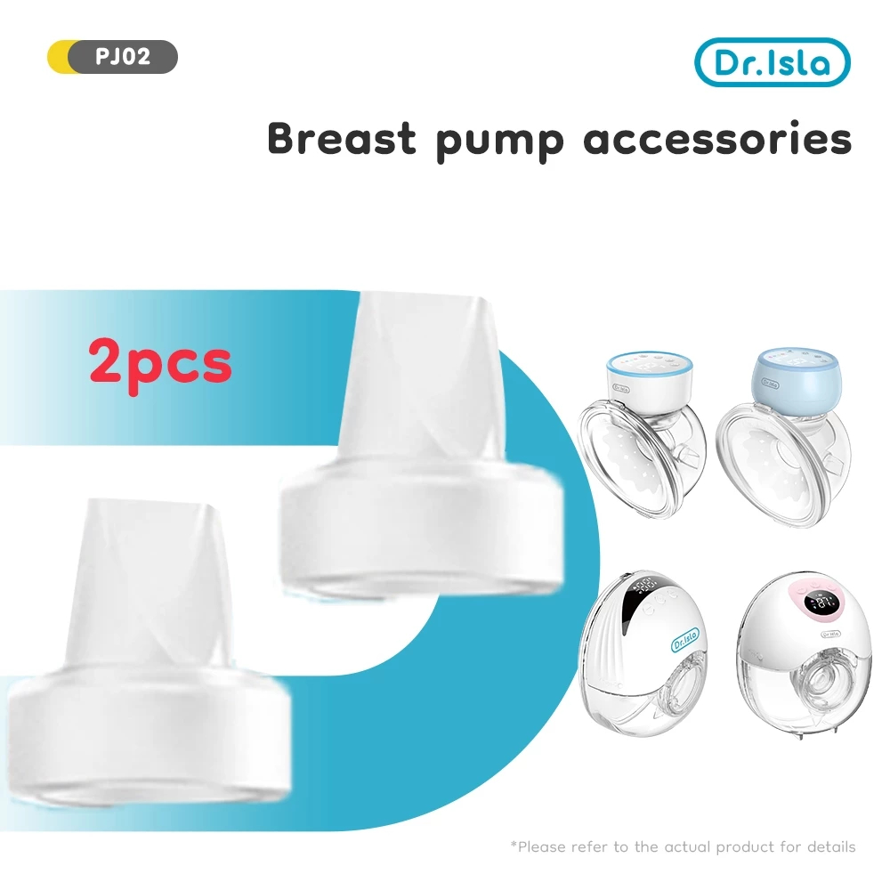 Dr.isla 2Pcs วาล์วปากเป็ด วาล์วปั๊มนม ใช้ได้กับเครื่องปั๊มตามรูป EB29DV