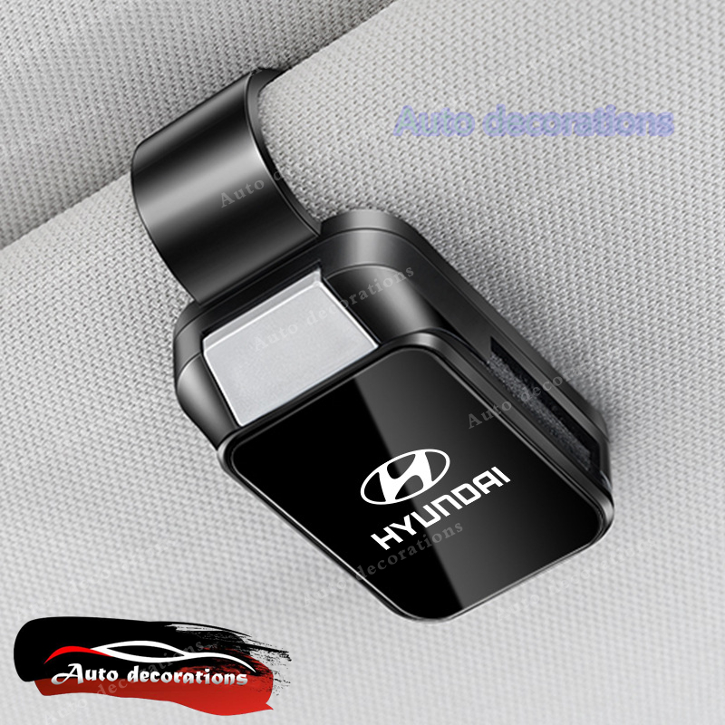 แบรนด์ที่สมบูรณ์ คลิปหนีบแว่นตารถยนต์เหมาะสําหรับ โตโยต้า ฮอนด้า มัลติฟังก์ชั่นที่บังแดดรถยนต์แว่นตากันแดดที่เก็บสิ่งประดิษฐ - รูปที่ 4