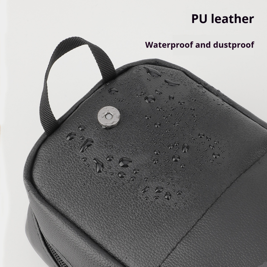 กระเป๋าแปรงแต่งหน้าแนวตั้งความจุขนาดใหญ่อเนกประสงค์สะดวกเครื่องมือกระเป๋าแปรงแต่งหน้ามืออาชีพ - รูปที่ 4