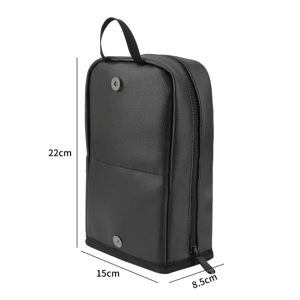 กระเป๋าแปรงแต่งหน้าแนวตั้งความจุขนาดใหญ่อเนกประสงค์สะดวกเครื่องมือกระเป๋าแปรงแต่งหน้ามืออาชีพ - รูปที่ 3