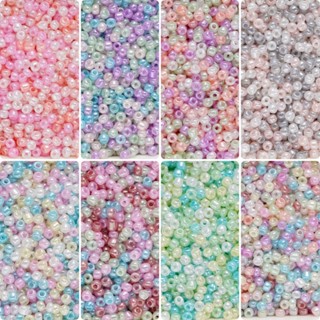 St. kunkka 3 มม.ลูกปัดแก้ว 10g Macaron สีผสมแก้วภาษาเช็คคําล…