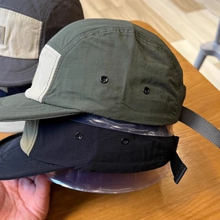 ญี่ปุ่น Retro Soft-Brimed Peaked หมวกผู้ชายผู้หญิงเครื่องมือสไตล์อเมริกันสั้น-ปีกเบสบอลหมวก Casual Street การจับคู่สี Flip-Bri