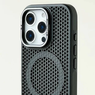 【Cellular cooling/With Metal bracket/Matte acrylic hard case/Orange】เคส compatible for iphone 11 12 13 14 15 16 pro max case