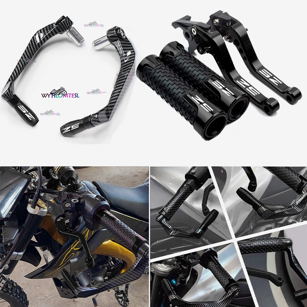 เหมาะสําหรับ YAMAHA SZ 150 SZ RR SZ16 คลัทช์เบรคมือจับป้องกัน Guard ดัดแปลงรถจักรยานยนต์ Cnc 6 ขั้นต