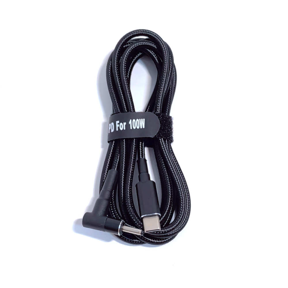 USB Type C ถึง 2.5*0.7 DC แจ็คอะแดปเตอร์สายชาร์จสําหรับ Asus แล็ปท็อปแท็บเล็ต 45W 65W 90W Eee PC 100