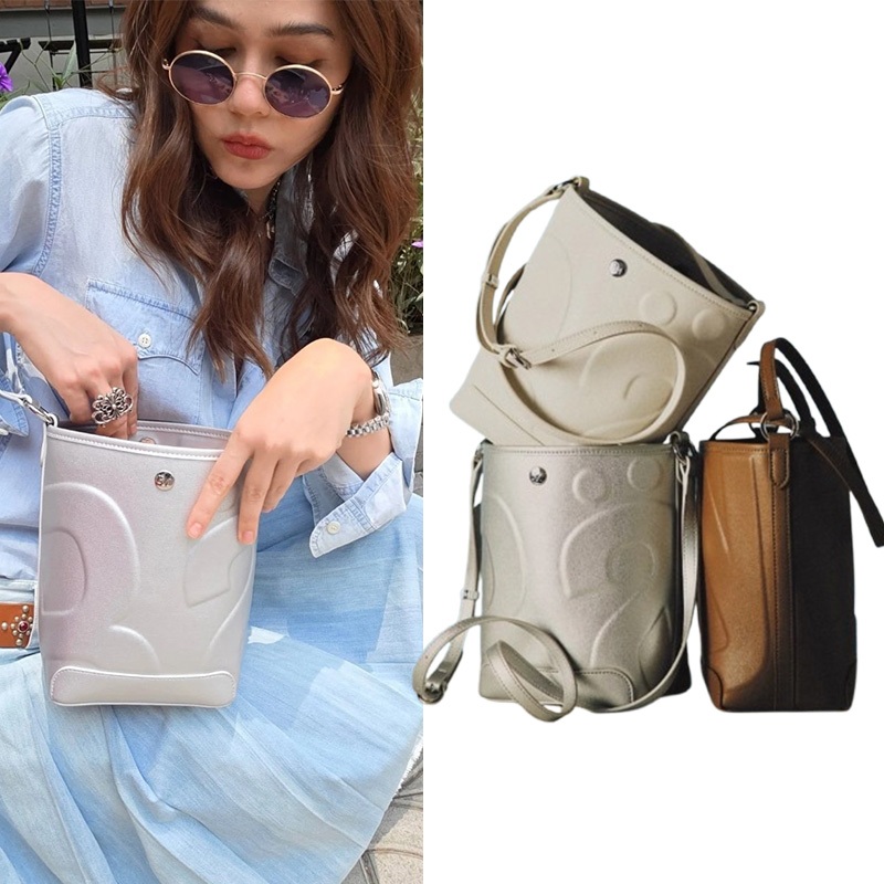 Rally Mini Shoulder Bucket Bag 2025 ฤดูร้อนใหม่กระเป๋าถือทุกการแข่งขันกระเป๋า Messenger