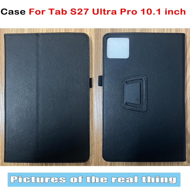 สําหรับ Tab S27 Ultra Pro 10.1 นิ้วคุณภาพสูง PU หนังฝาครอบ Tab S27 Ultra Pro 10.1 "Slim น้ําหนักเบาแ