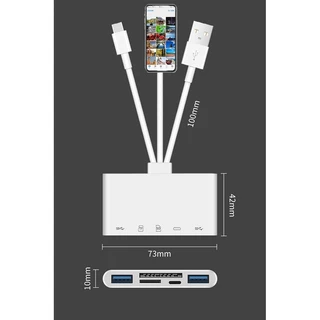 อะแดปเตอร์ OTG, เครื่องอ่านการ์ดหน่วยความจำ, USB micro-SD, TF, pd