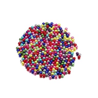 ลูกปัดไข่มุกเทียม ABS หลายสี 400-50 ชิ้น ไม่มีรู สำหรับ DIY …