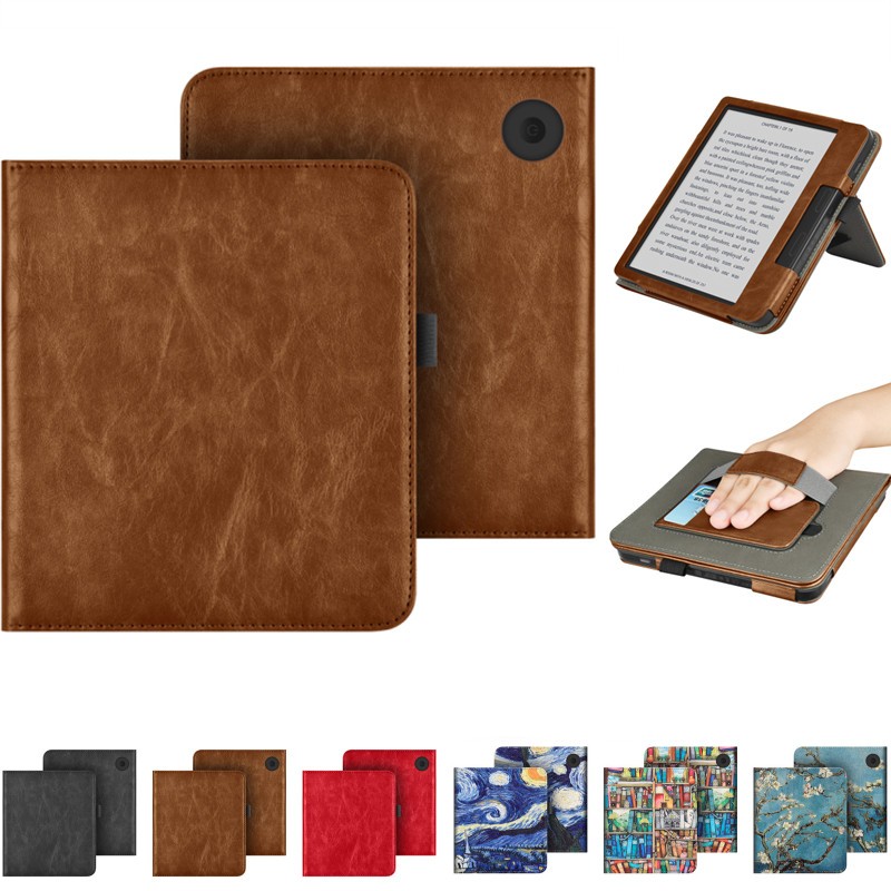 กรณีแม่เหล็กสําหรับ Kobo Libra 2 2021 N418 ฝาครอบ Tolino Vision 6 Vision 5 สมาร์ทสําหรับ Kobo Libra 