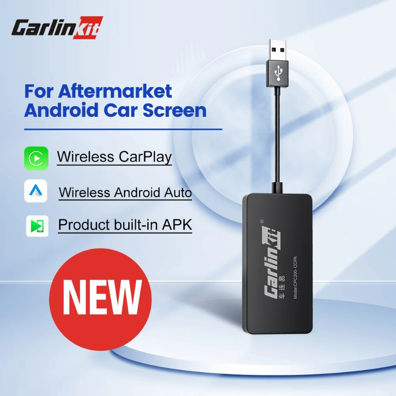 🇹🇭ส่งจากศูนย์ไทยครับ🇹🇭 Carlinkit Carplay เครื่องเล่นแอปเปิ้ล ไร้สาย เครื่องเล่นนําทาง ระบบแอนดรอยด์ USB เชื่อมต่ออัจฉริยะ พร้อม Android Auto Mrrorlink