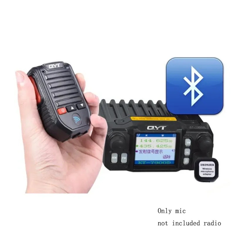 QYT BT-89 บลูทูธไร้สายลําโพงไมโครโฟนมือถือ 8 pin BT89 สําหรับ QYT KT-8900,KT-8900R,KT-7900D,KT-8900D