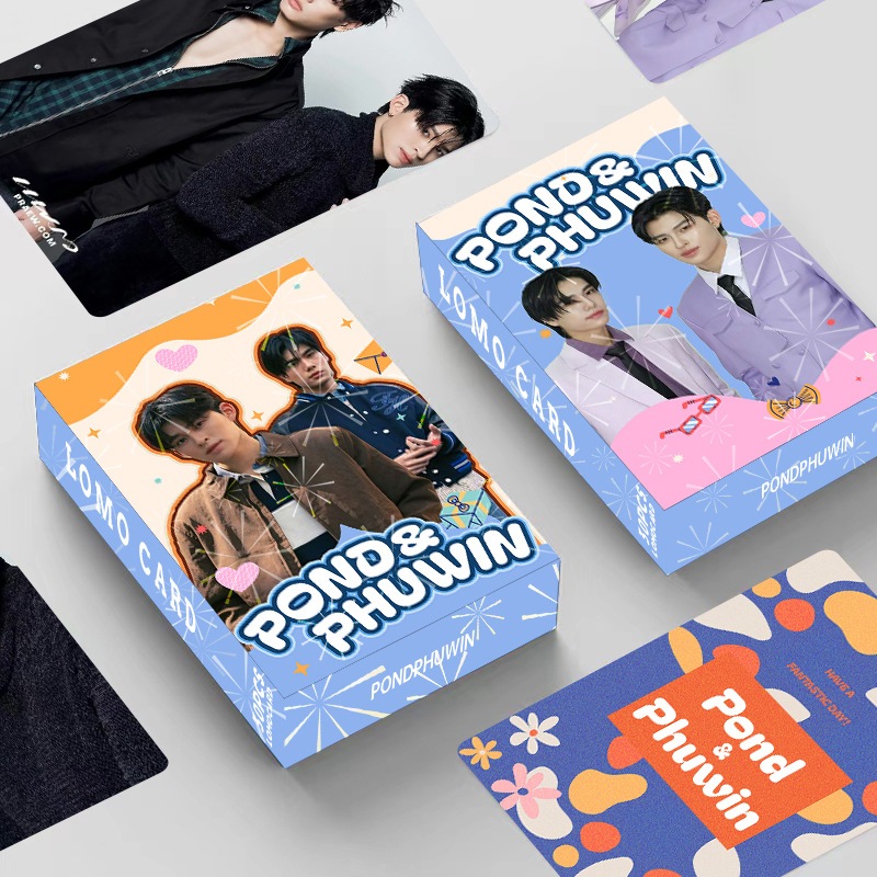 Thai Pondphuwin Double-sided Lomo Card Photocard 30ชิ้น/กล่อง