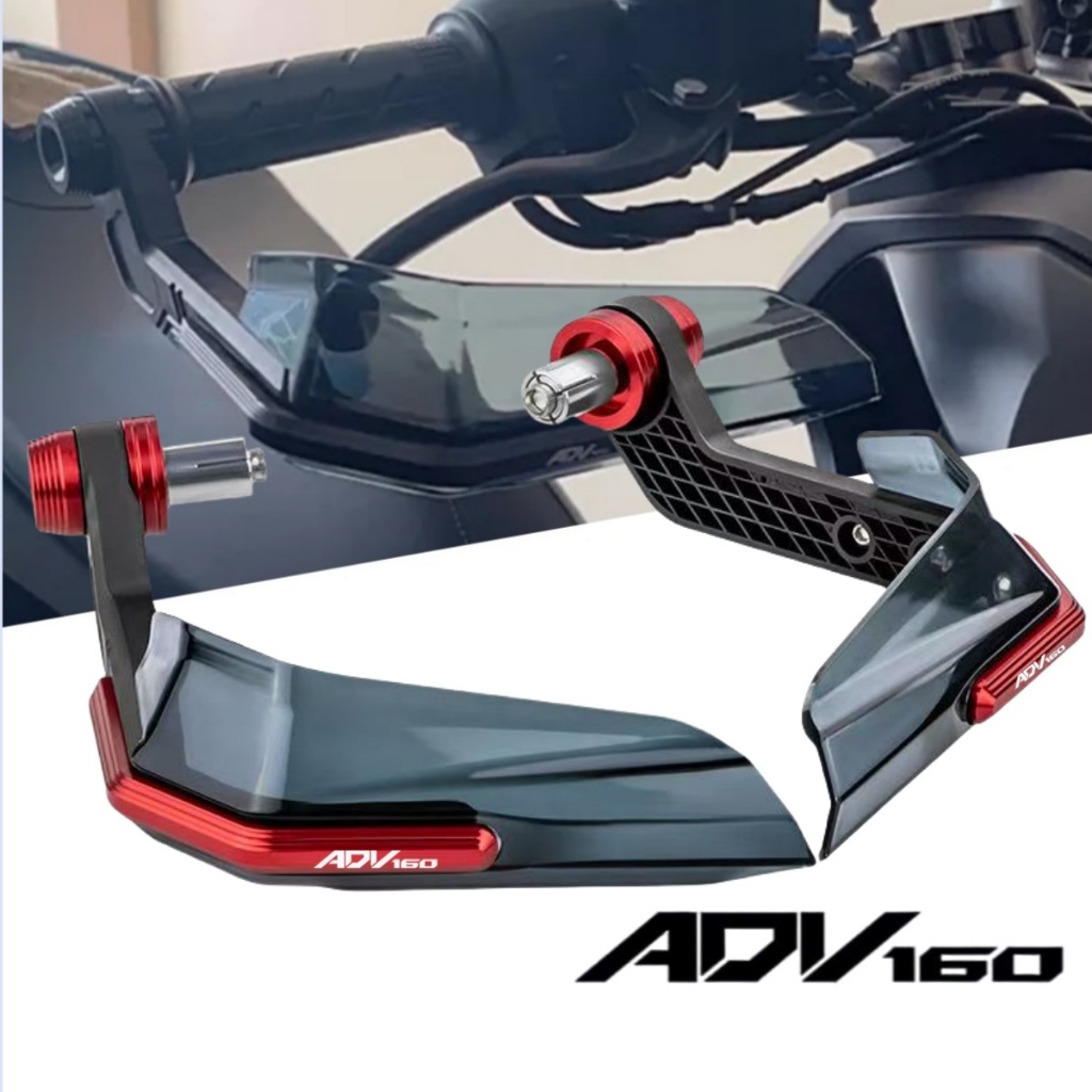 2PCS Handguard Shield สําหรับ HONDA ADV 150/160 - Windproof และทนทาน Hand Protector, รถจักรยานยนต์ Handlebar Guard อุปกรณ์เสริม (Universal Fit)