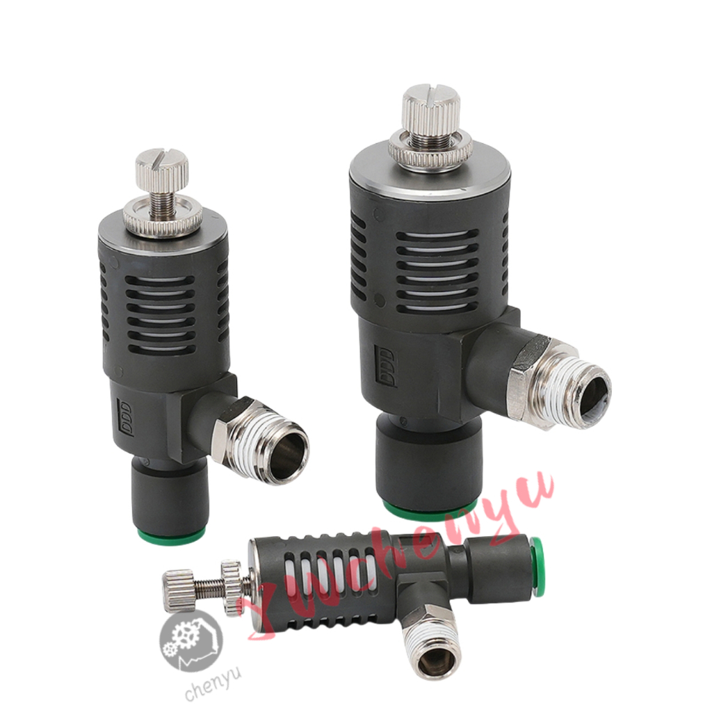 SMC ประเภทวาล์วคันเร่งไอเสียอย่างรวดเร็ว ASV510F ASV410F ASV310F-01 02 03 04-06S 08S 10S 12S