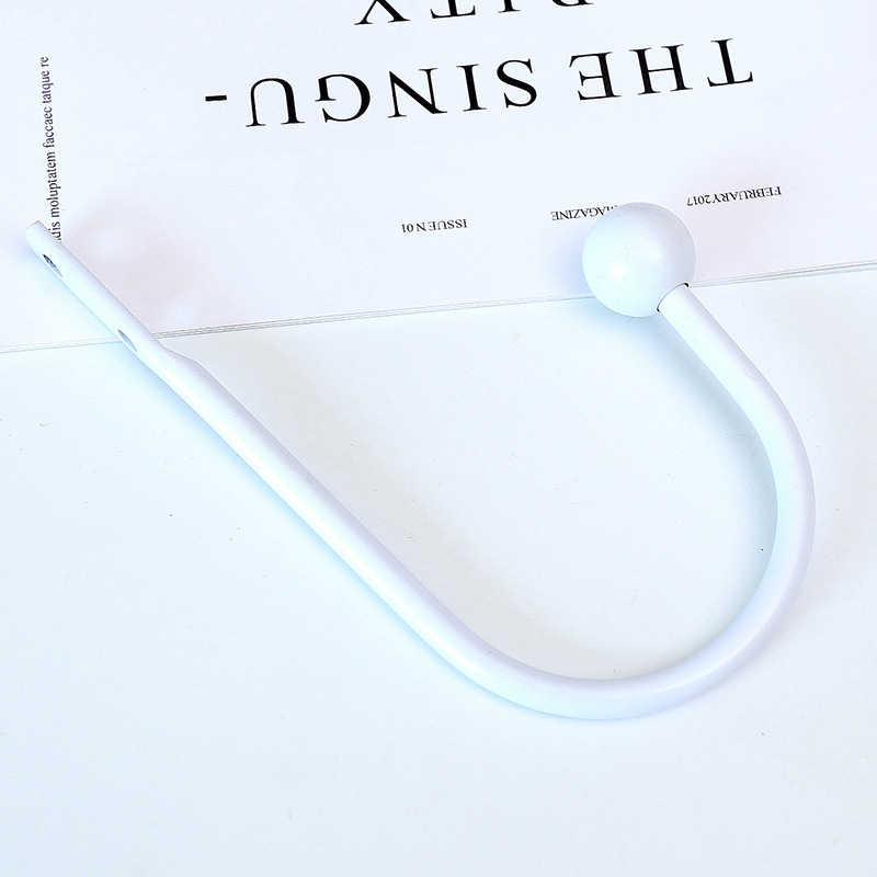 แนะนำ ผ้าม่าน 2ชิ้น ตะขอผ้าม่านอุปกรณ์จัดเก็บผ้าม่านโลหะผสมสังกะสีรอบตะขอแขวนผนัง ราคาพิเศษ มีเก็บเงินปลายทาง