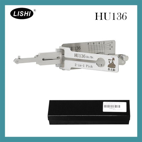 LISHI HU136 2 in 1 Auto Pick and Decoder สําหรับรถยนต์ Renault