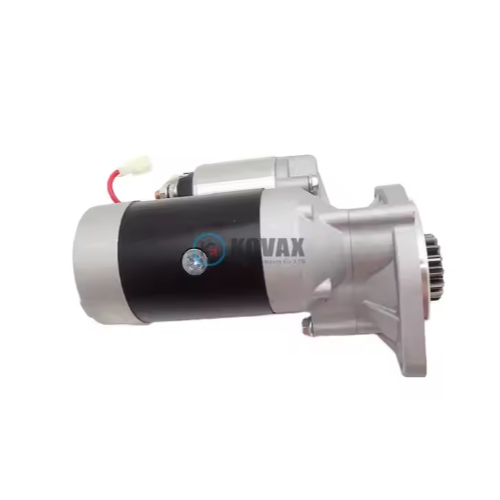 S13-4113 ชิ้นส่วนรถขุด Starter มอเตอร์ 12V 15T ZAX55 Starter 4LE1 เครื่องยนต์ 12V 9 หลุม 3.0kW 4LE1 