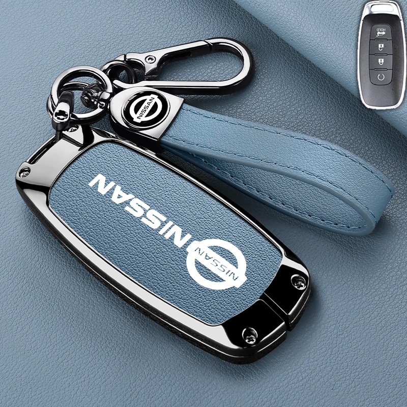 สังกะสีอัลลอยด์กุญแจรถสําหรับ Nissan Serena C28 234 ปุ่มพวงกุญแจอุปกรณ์เสริมกุญแจรถ