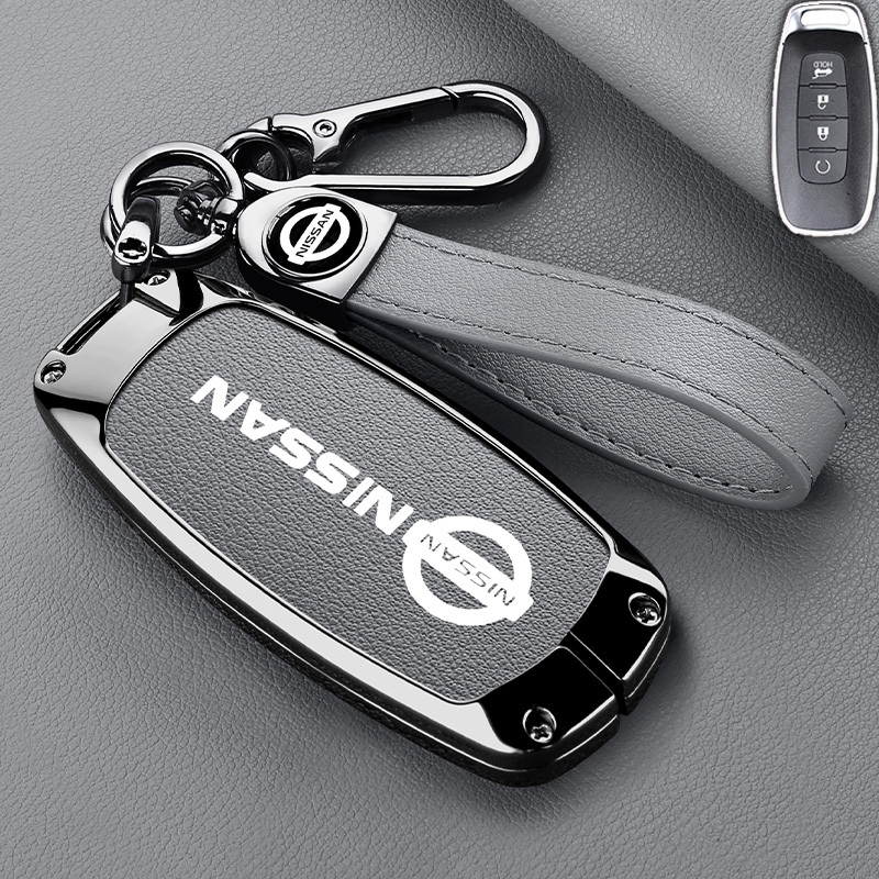 เคสกุญแจรถยนต์  3 ปุ่ม 4 ปุ่ม สําหรับ Nissan X-trail T33 Qashqai J12 Teana Altima Ariya 2022 2023 ของแต่งรถยนต์ พวงกุญแจ