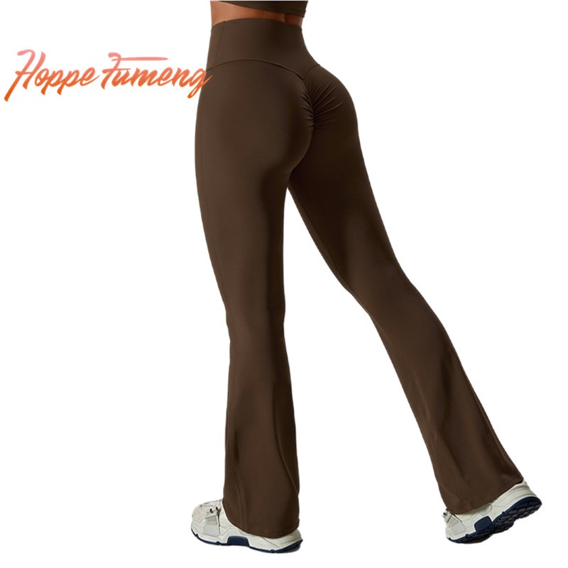 Hoppe Fumeng กางเกงขาบานสปอร์ตลําลองสําหรับผู้หญิง