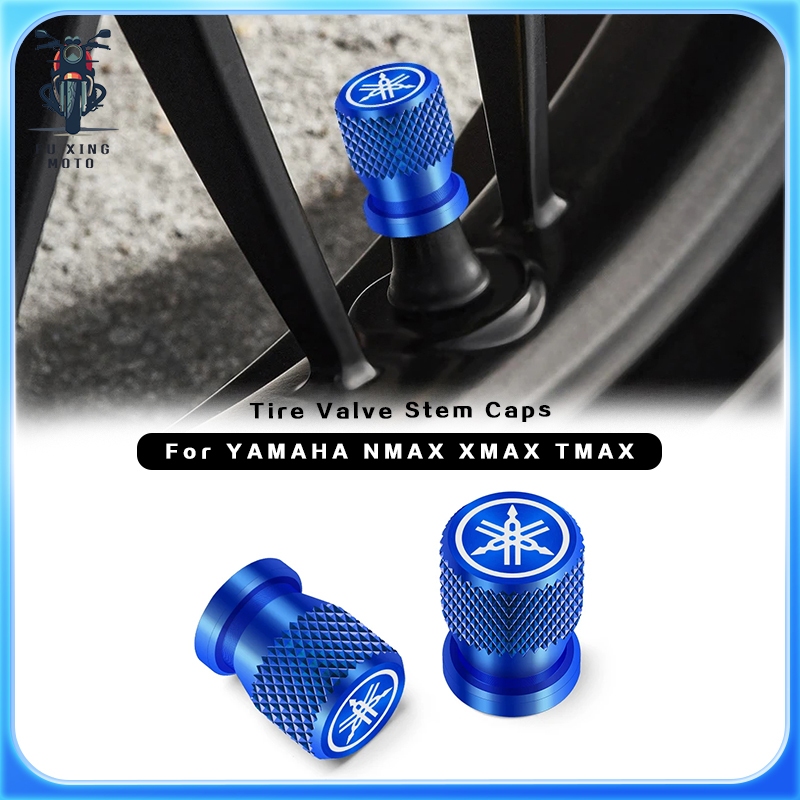 สําหรับ Yamaha NMAX XMAX TMAX MT 03 07 10 MT07 MT09 Tenere700 Tracer 7 gt 9 gt รถจักรยานยนต์ CNC ยางวาล์ว Stem Caps Airtight ครอบคลุม