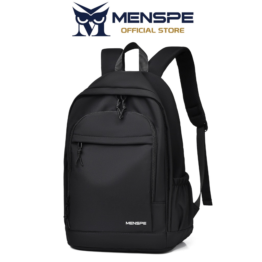 MENSPE กระเป๋าเป้สะพายหลังแล็ปท็อปชาย กระเป๋าธุรกิจความจุขนาดใหญ่ กระเป๋าเป้วิทยาลัยกันน้ำ